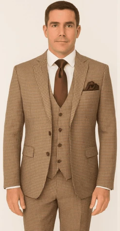 Rossi Man MAX RM1839 Slim Fit 3-Piece Suit – Stylish Formalwear For Men -Alberto Nardoni Shop ROSSI MAN SLIM FIT 3 PIECE SUIT MAX RM1839