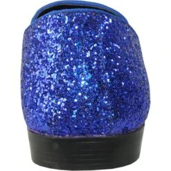 Mens Modern Glitter Sequin Prom Tuxedo Loafer In Royal Blue -Alberto Nardoni Shop ROYAL BLUE9