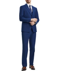 Stacy Adams - 3 Piece Hybrid Fit Suit In Indigo 5 Stacy Adams - 3 Piece Hybrid Fit Suit In Indigo -Alberto Nardoni Shop SM282H1 05 FRONT