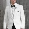 Mens White 1 Button Shawl Lapel Dinner Jacket 10 Mens White 1 Button Shawl Lapel Dinner Jacket -Alberto Nardoni Shop Shawl Lapel Dinner Jacket White