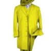 Men's Classic Long Fashion Yellow ~ Gold ~ Mustard Fashion Zoot Suit