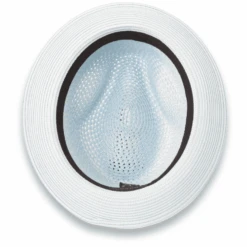 Castor Crushable Straw Hat Fedora In Sky Blue -Alberto Nardoni Shop SkyBlue.3 778b23d6 9ce5 47c1 8076 c801b208b9da