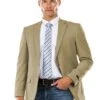 Men's Designer Suit Separate Tan Jacket -Alberto Nardoni Shop Tan Single Breasted Two Button Suit