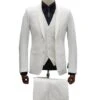 Ivory Tuxedo - Cream Wedding Suit- Off White Groom 2 Button Lapel Suit 7 Ivory Tuxedo - Cream Wedding Suit- Off White Groom 2 Button Lapel Suit -Alberto Nardoni Shop Wedding Suit 9