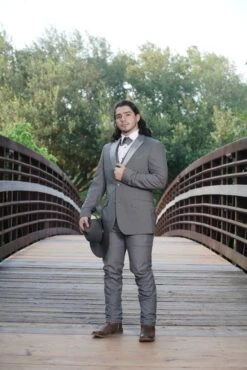 Western Suit - Trajes Para Hombres - Cowboy Formal Attire - Trajes De Novio - Western Grey -Alberto Nardoni Shop Western Grey Suits