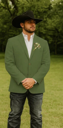 Light Tan Western Blazer - Sand Color 33 Light Tan Western Blazer - Sand Color -Alberto Nardoni Shop Western Blazer 3 1