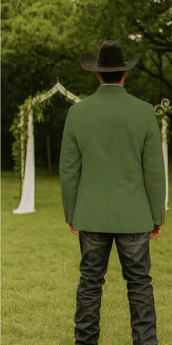 Light Tan Western Blazer - Sand Color 36 Light Tan Western Blazer - Sand Color -Alberto Nardoni Shop Western Blazer 3 2