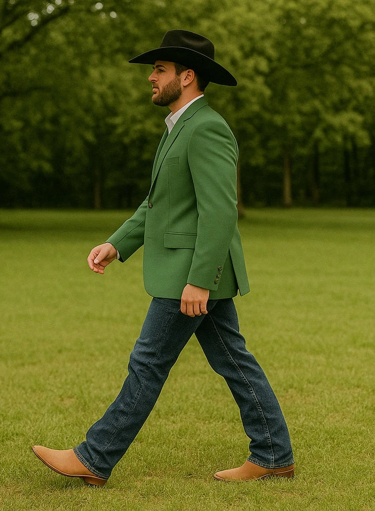 Light Tan Western Blazer - Sand Color 18 Light Tan Western Blazer - Sand Color - Image 18