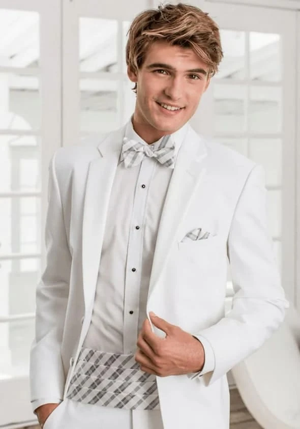 Smoking Traje - Esmoquin - Smoking Para Hombre - Single Breasted Trajes De Novio Suit White Tuxedo 2 Smoking Traje - Esmoquin - Smoking Para Hombre - Single Breasted Trajes De Novio Suit White Tuxedo - Image 2