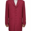 Mens Classic Vested Zoot Suit In Burgundy 2 Mens Classic Vested Zoot Suit In Burgundy -Alberto Nardoni Shop Zoot 100 Burgundy