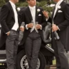 All Black Groomsmen Suits With Shirt And Tie Package -Alberto Nardoni Shop all black groomsmen suits with shirt and tie package 31876304929020