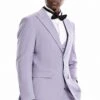 "Lavender Men's Wedding & Prom 2025 Suit - Two Button Vested Peak Lapel" 3 "Lavender Men's Wedding & Prom 2025 Suit - Two Button Vested Peak Lapel" -Alberto Nardoni Shop bBV7VwK