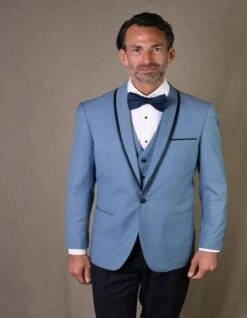 Light Blue Tuxedo Blue Tuxedo Wedding Steel Blue Tuxedos