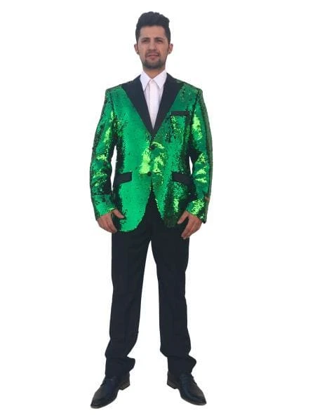 Big And Tall Mens Tuxedos - Black And Green Tuxedo 1 Big And Tall Mens Tuxedos - Black And Green Tuxedo