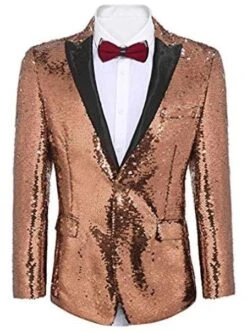Big And Tall Mens Tuxedos - Rose Gold Tuxedo
