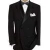 Black Double Breasted Tuxedo