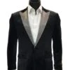 Mens Velvet Blazer - Velvet Jacket Black Velvet Tuxedo - Black Velvet Tuxedo Jacket -Alberto Nardoni Shop black velvet tuxedo black velvet tuxedo jacket
