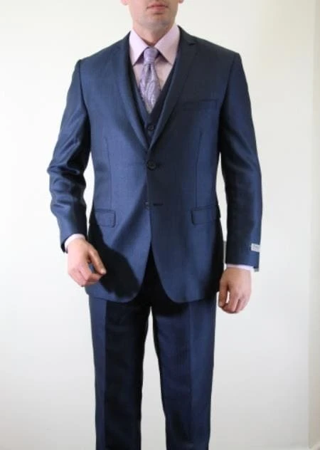Blue Tweed Suit 1 Blue Tweed Suit