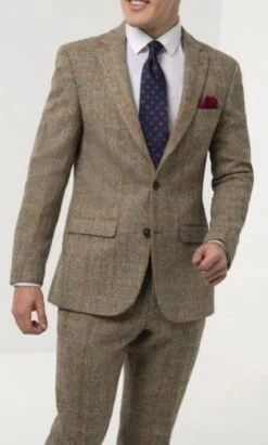 Brown Tweed Suit