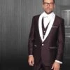 Mens Burgundy Groom Tuxedos -Alberto Nardoni Shop burgundy groom tuxedo 29030485950716