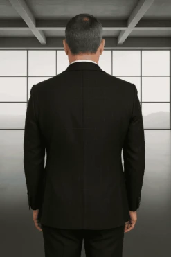 Wool Suit - Italian Made Business Suit By Statement Men's 3 Piece 100% Wool Modern Fit Suit - Solid Scoop Vest -Alberto Nardoni Shop charcoal4 3448a34b 6827 47c2 b6d6 8e053b53a0f6