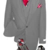 Cheap Big And Tall 3 Piece Suits - Gray Suit -Alberto Nardoni Shop cheap big and tall 3 piece suits gray suit