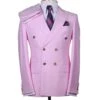 Colored Suits - Bright Colored Suits - Summer Suit Light Pink Colors - Slim Fit Suits
