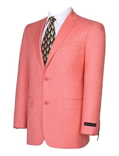 Wholesale Mens Jackets - Wholesale Blazer -Coral Blazer 2 Wholesale Mens Jackets - Wholesale Blazer -Coral Blazer - Image 2