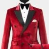 Men Red DB44 Velvet Double Breasted Tuxedo -Alberto Nardoni Shop cudouZHdbKrMrs9QMzfes8Hdy4QN8Ci3