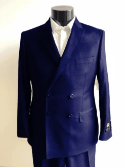 DB-Slim Indigo Blue - Wholesale Mens Suits - Wholesale Suits