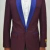 Dinner Jacket - Burgundy/Navy - Mens Wholesale Blazers -Alberto Nardoni Shop dinner jacket burgundynavy mens wholesale blazers