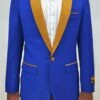 Dinner Jacket - Royal Blue/Gold - Mens Wholesale Blazers -Alberto Nardoni Shop dinner jacket royal bluegold mens wholesale blazers