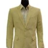 Pinstripe Blazer For Men - Bold Pinstripe Sport Jacket Perfect For Casual Or Dressy In Yellow