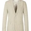 Pinstripe Blazer For Men - Bold Pinstripe Sport Jacket Perfect For Casual Or Dressy In Beige