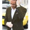 Pinstripe Blazer For Men - Bold Pinstripe Sport Jacket Perfect For Casual Or Dressy In Black And Gold -Alberto Nardoni Shop download 2024 05 30T034706.569