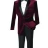 Mens Velvet Notch Prom Tuxedo In Burgundy -Alberto Nardoni Shop download 2 cb75d97c 928b 454c bb5d c0af5d42af5f