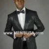 Sequin Blazer 2 Button Sequin Shawl Lapel Slim Fit Jacket Black -Alberto Nardoni Shop download 40 0d727aa7 bcf6 4a5f a5a9 3797a87403e0