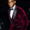 Mens Dinner Jacket - Tuxedo Jacket - Dinner Suit Jackets In Color Burgundy