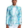 Mens Designer Traditional Shawl Dinner Jacket In Turquoise Sky Blue -Alberto Nardoni Shop download 61