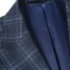 Mens Navy Plaid Suit Two Button Slim Fit Two Piece Summer Suit In Navy Windowpane Plaid -Alberto Nardoni Shop download 63 78175ca3 92a2 409e aa20 03d5fdb38559