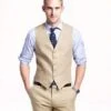 Mens Linen Vest And Pants Set - Wedding Summer Vestin Cream -Alberto Nardoni Shop download 75