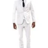 Skinny Fit Suit - Extra Slim Fit Suit Snow White Ultra Slim Fit 3-Piece Prom Suit