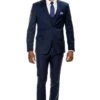 Skinny Fit Suit - Extra Slim Fit Suit Navy Blue Ultra Slim Fit 3-Piece Prom Suit
