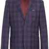 Western Sport Coat - Western Blazer Mens Slim Fit Two Button Sport Coat Blazer In Purple & Blue Windowpane Plaid -Alberto Nardoni Shop download 9 031b230b 2763 4d6b 8bc4 db09d8f97964