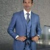 Groomsmen Suits Dusty Blue -Alberto Nardoni Shop dusty blue groomsmen suits 28826384564476