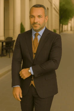 Wool Suit - Italian Made Business Suit By Statement Men's 3 Piece 100% Wool Modern Fit Suit - Bold Scoop Vest -Alberto Nardoni Shop eggplant3 19206660 3cd8 4299 8f3d e6f132006dd3