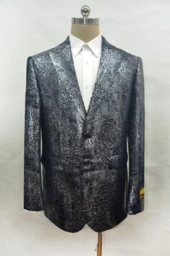 Exotic - Black Peak - Mens Wholesale Blazers