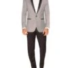 Mens Grey Groom Grey Groomsmen Suits -Alberto Nardoni Shop grey groom suit mens gray weddin 24