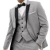Grey Groomsmen Suits