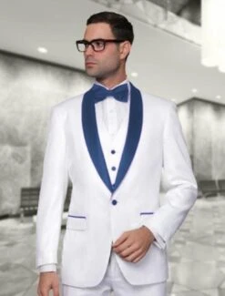 Groom White Wedding Suit
